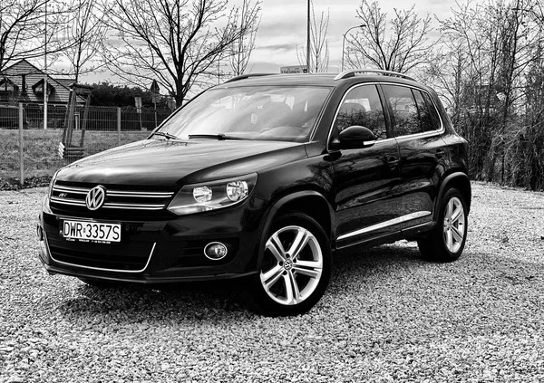 samochody osobowe Volkswagen Tiguan cena 57900 przebieg: 186000, rok produkcji 2012 z Koło